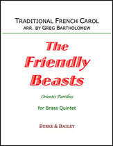 The Friendly Beasts (Orientis Partibus) P.O.D. cover
